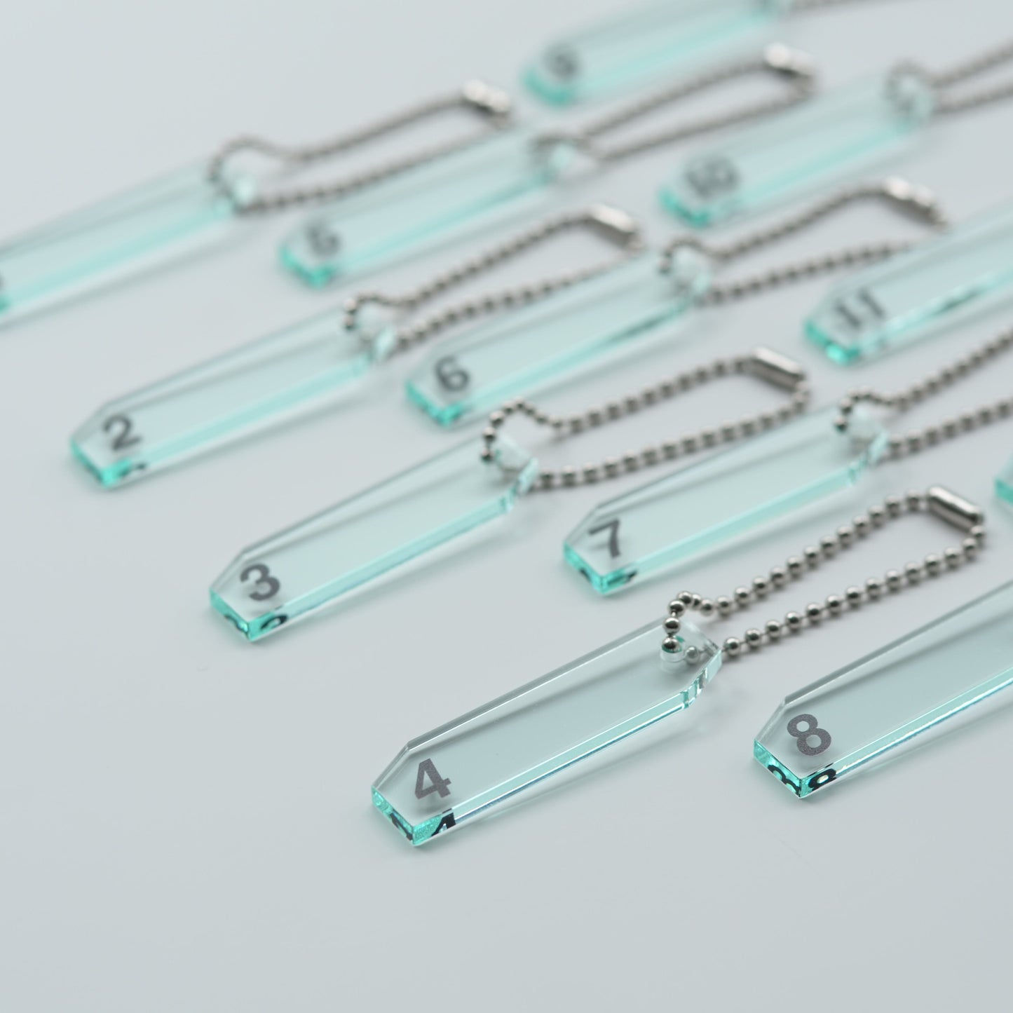 【No.1~12】ロッカーキーホルダー / 5design 2color