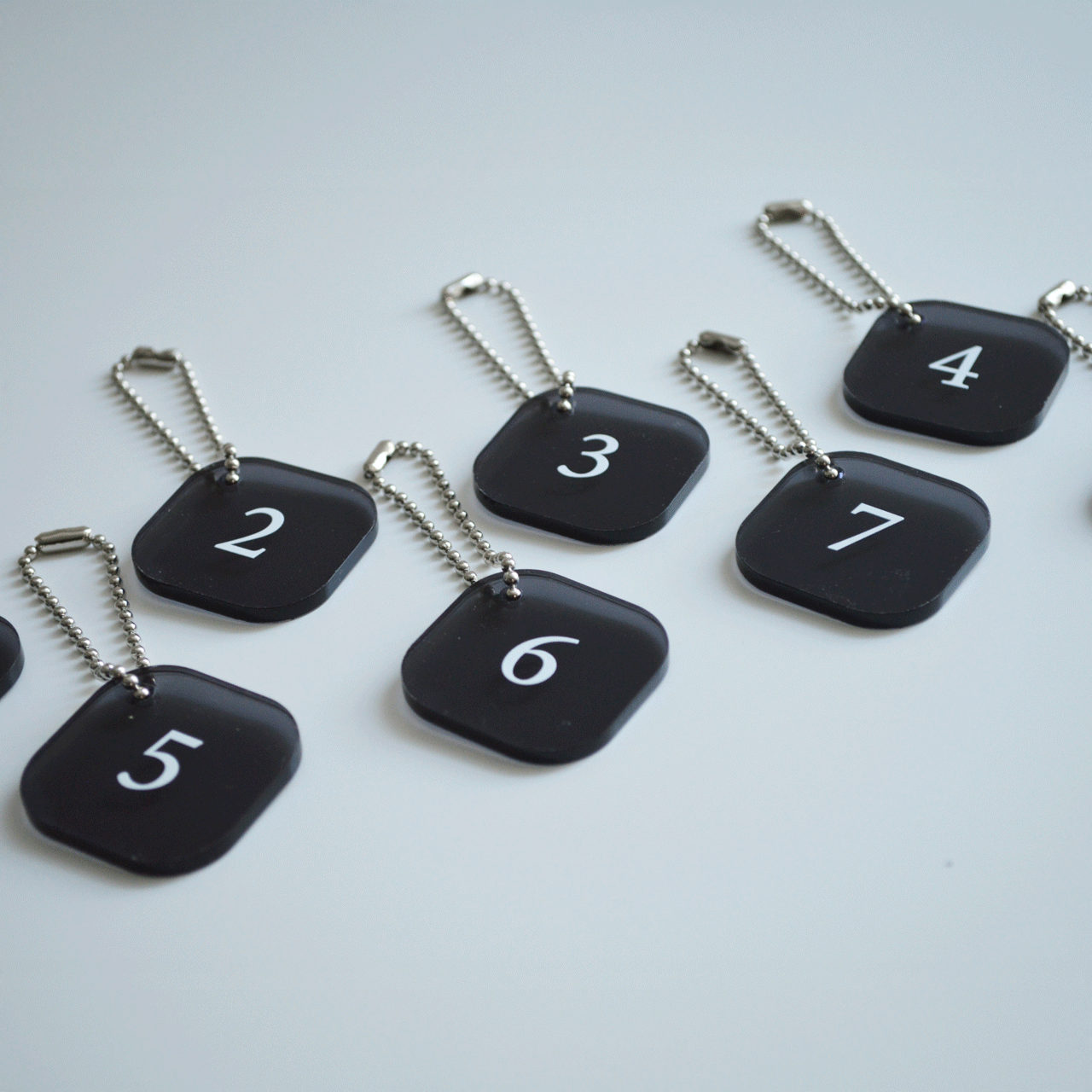 【No.1~8】ロッカーキーホルダー / 5design 2color