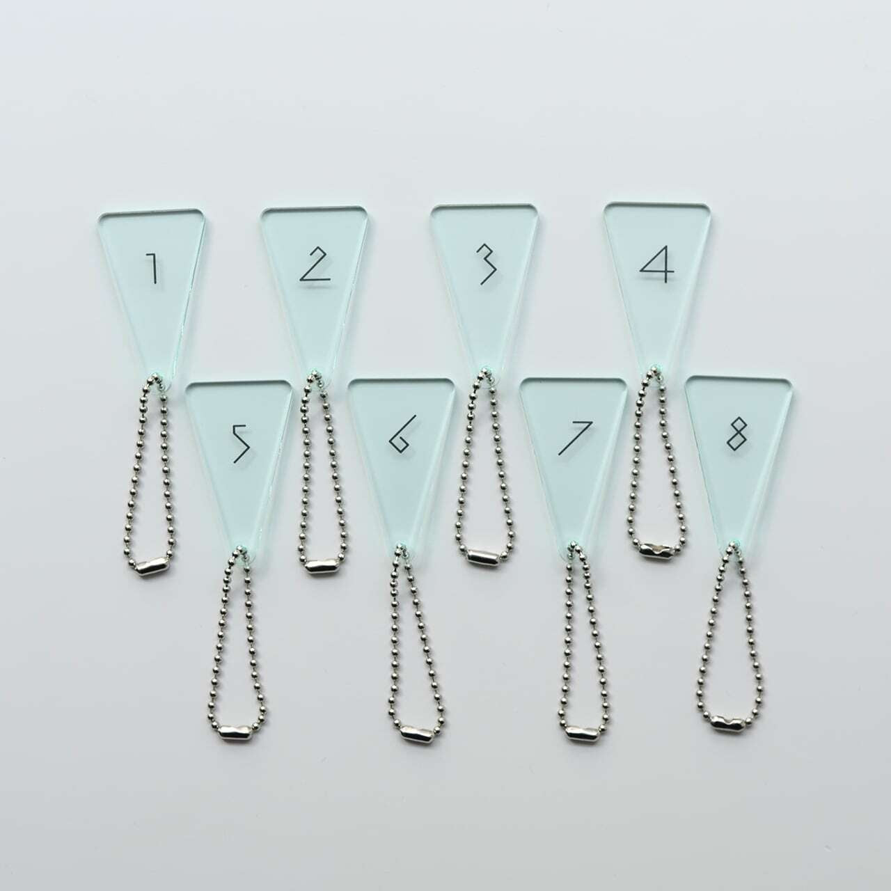 【No.1~8】ロッカーキーホルダー / 5design 2color