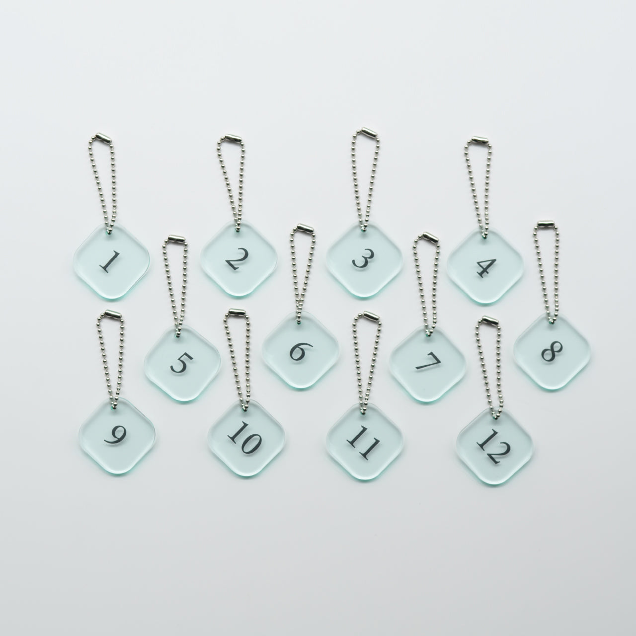 【No.1～12】ロッカーキーホルダー / 5design 2color