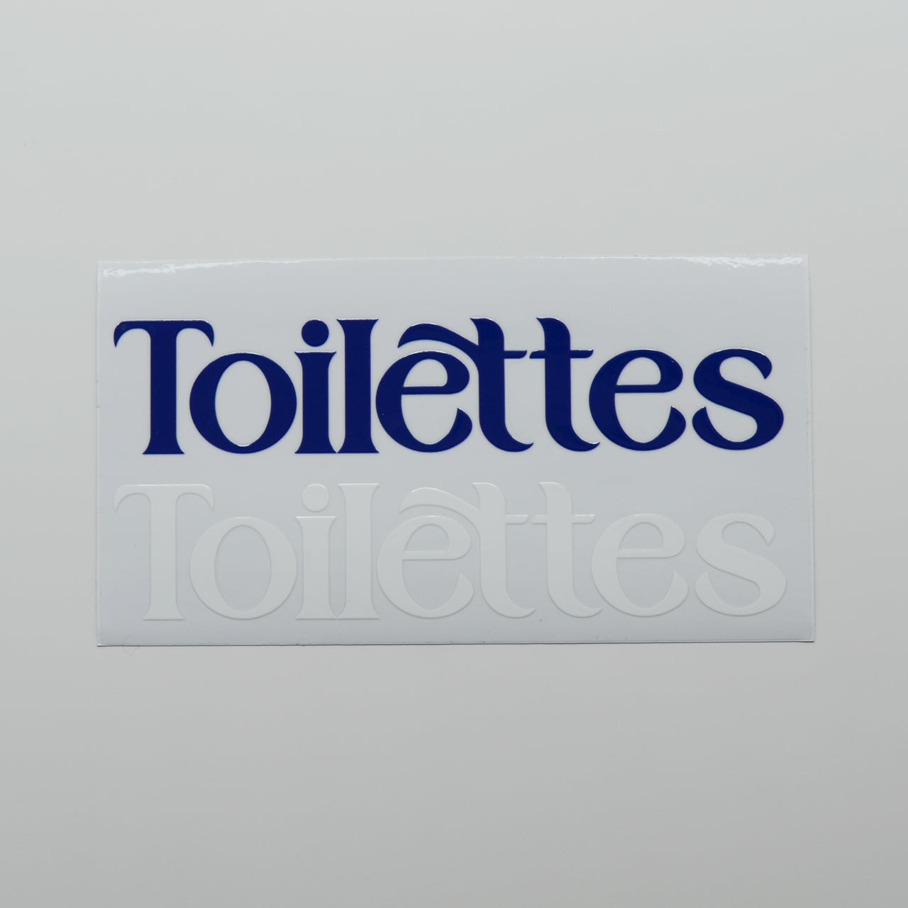 【toilettes＆staffonly】  KIRIEシリーズ　＆crew.カッティングシート/ 2types