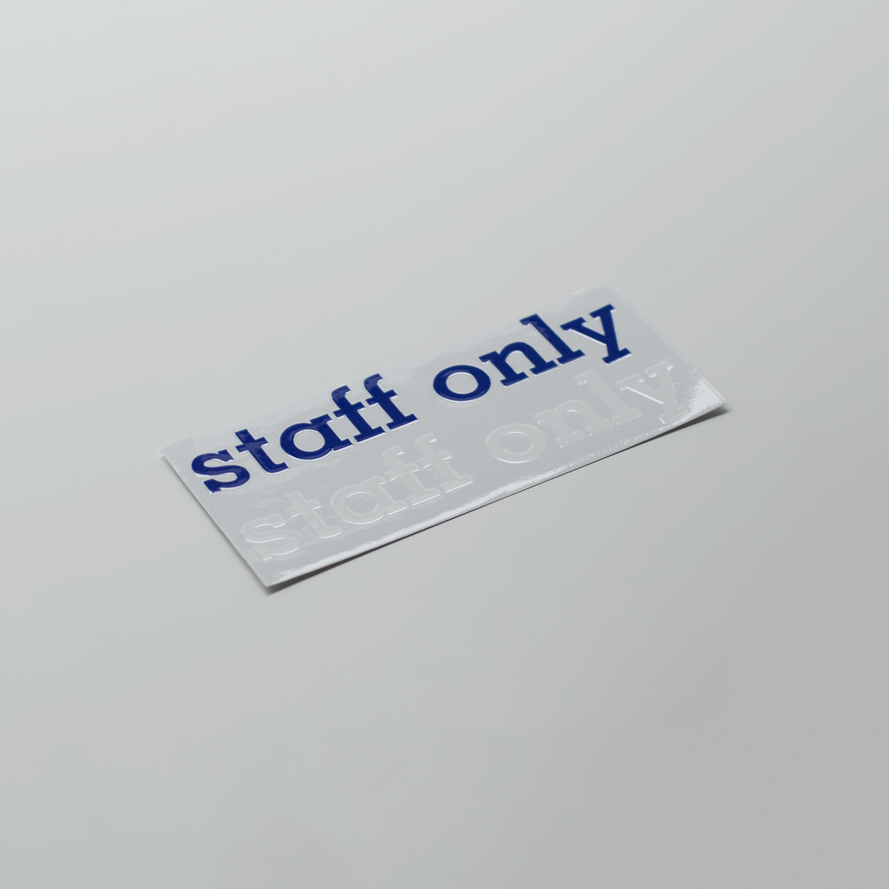 【toilettes＆staffonly】  KIRIEシリーズ　＆crew.カッティングシート/ 2types