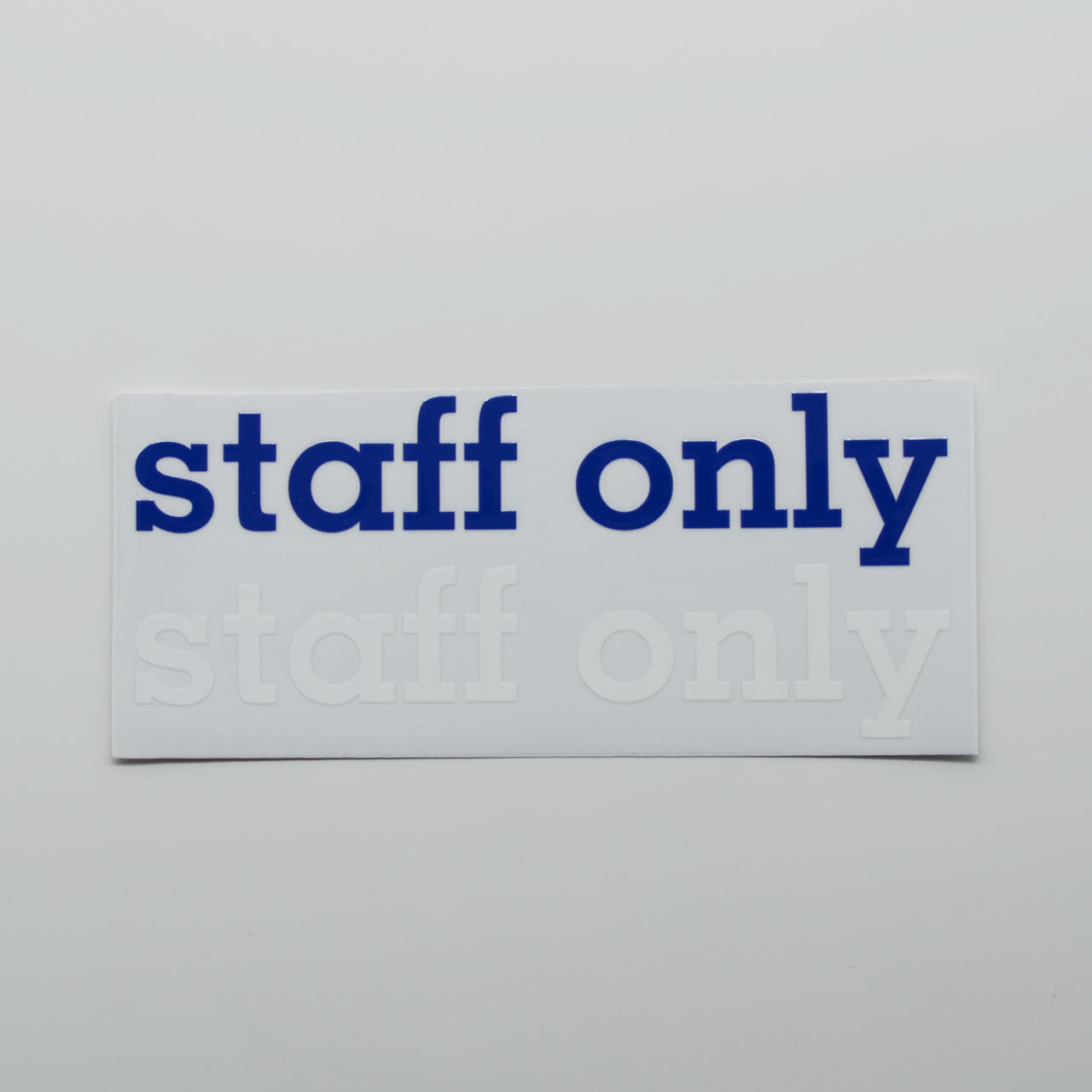 【toilettes＆staffonly】  KIRIEシリーズ　＆crew.カッティングシート/ 2types