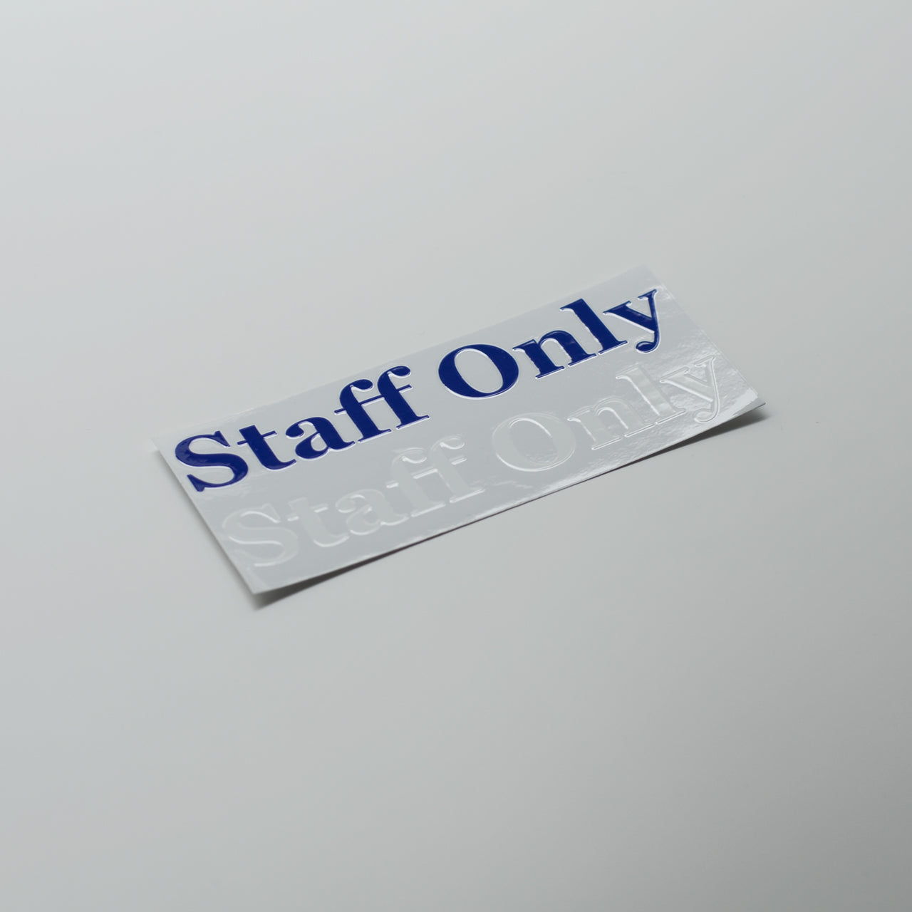 【toilettes＆staffonly】  KIRIEシリーズ　＆crew.カッティングシート/ 2types