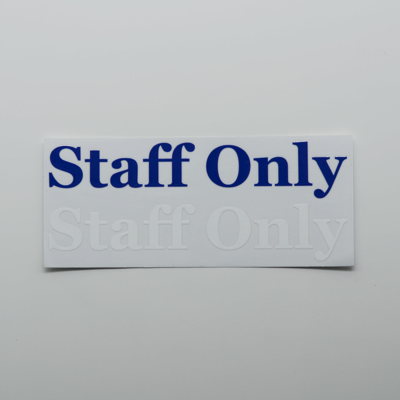 【toilettes＆staffonly】  KIRIEシリーズ　＆crew.カッティングシート/ 2types