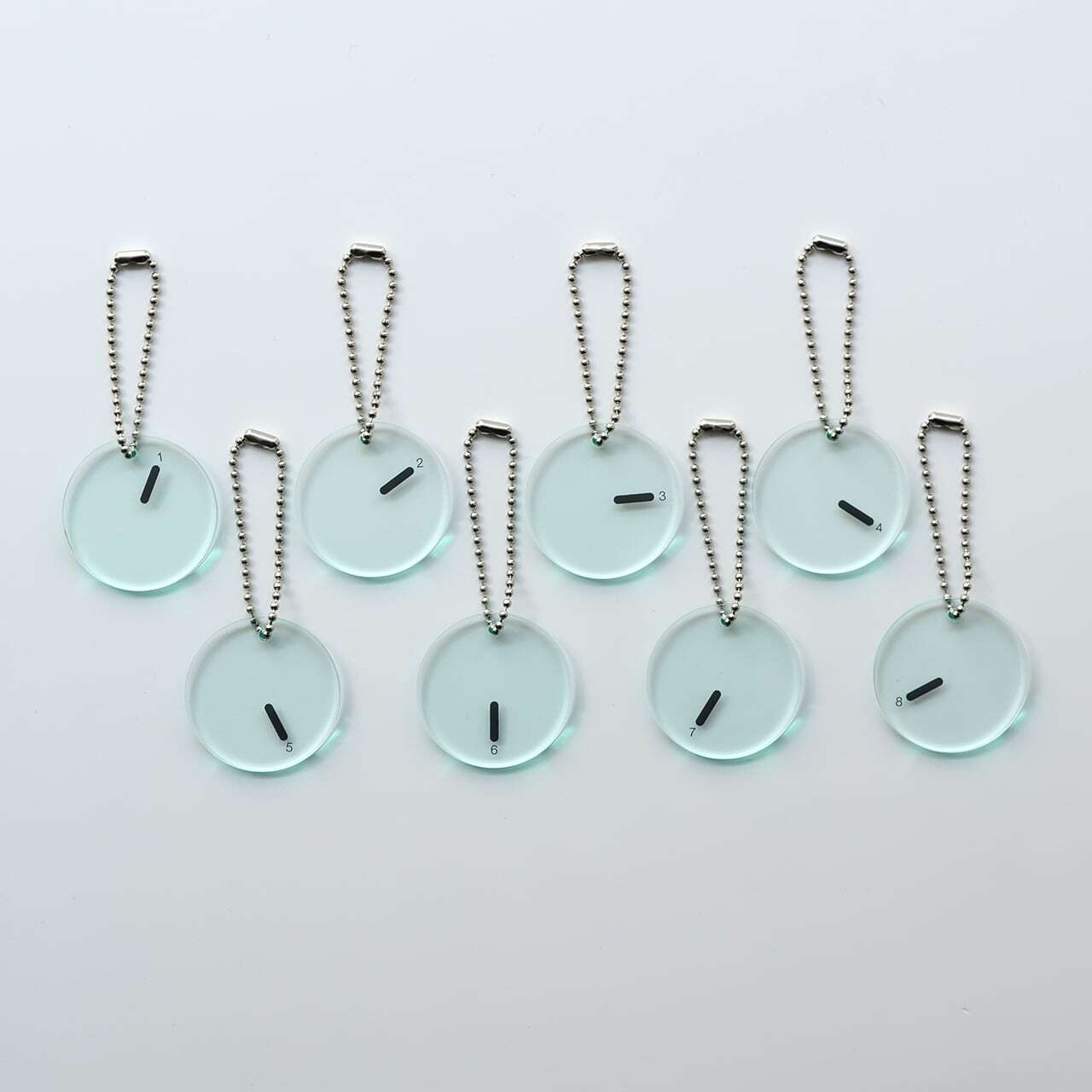 【No.1～8】ロッカーキーホルダー / 5design 2color