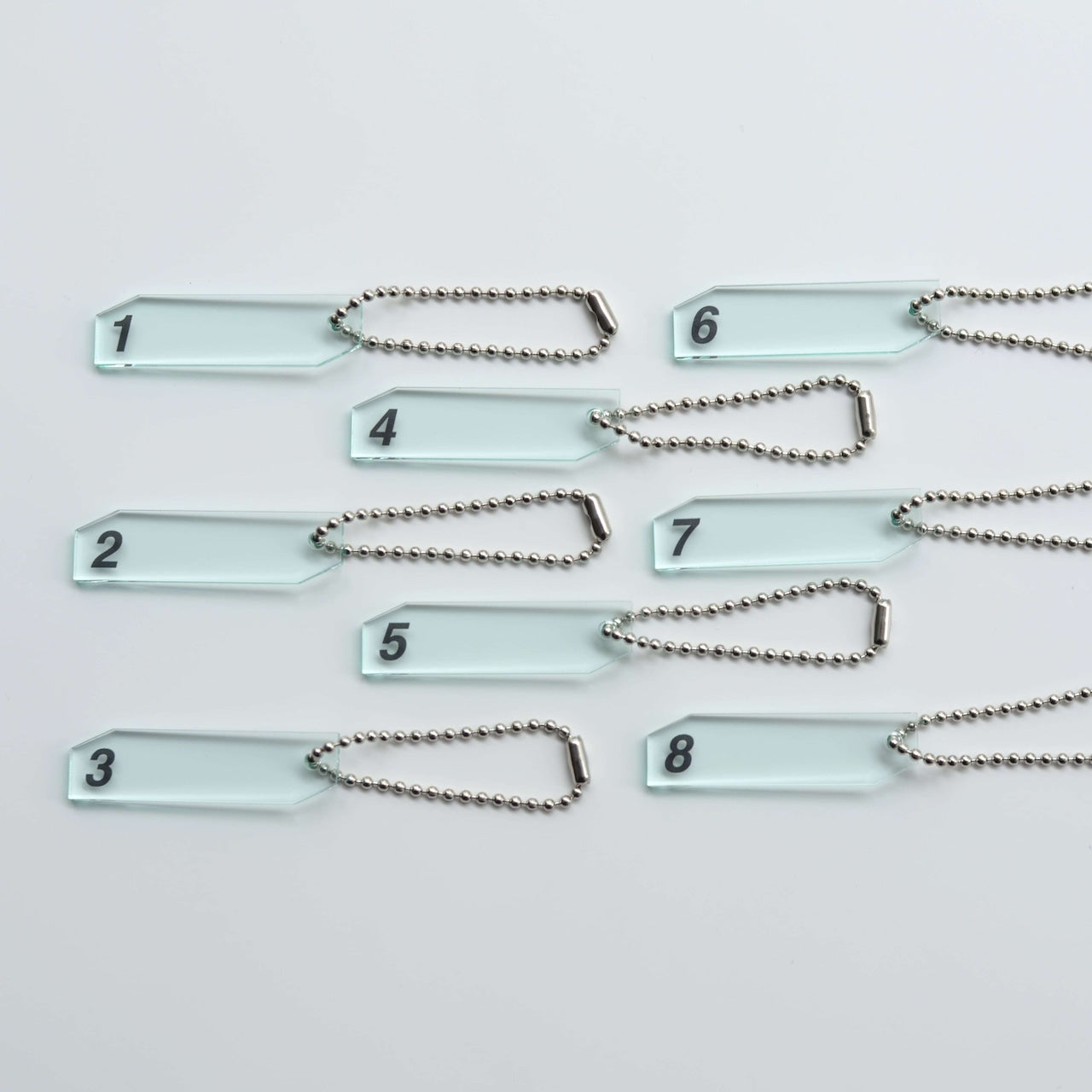 【No.1～8】ロッカーキーホルダー / 5design 2color